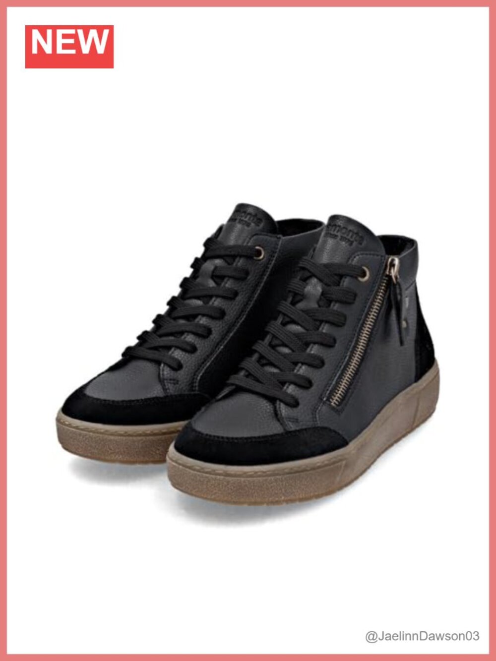 Women's Lace Up Leather Ankle Boots Low Heel